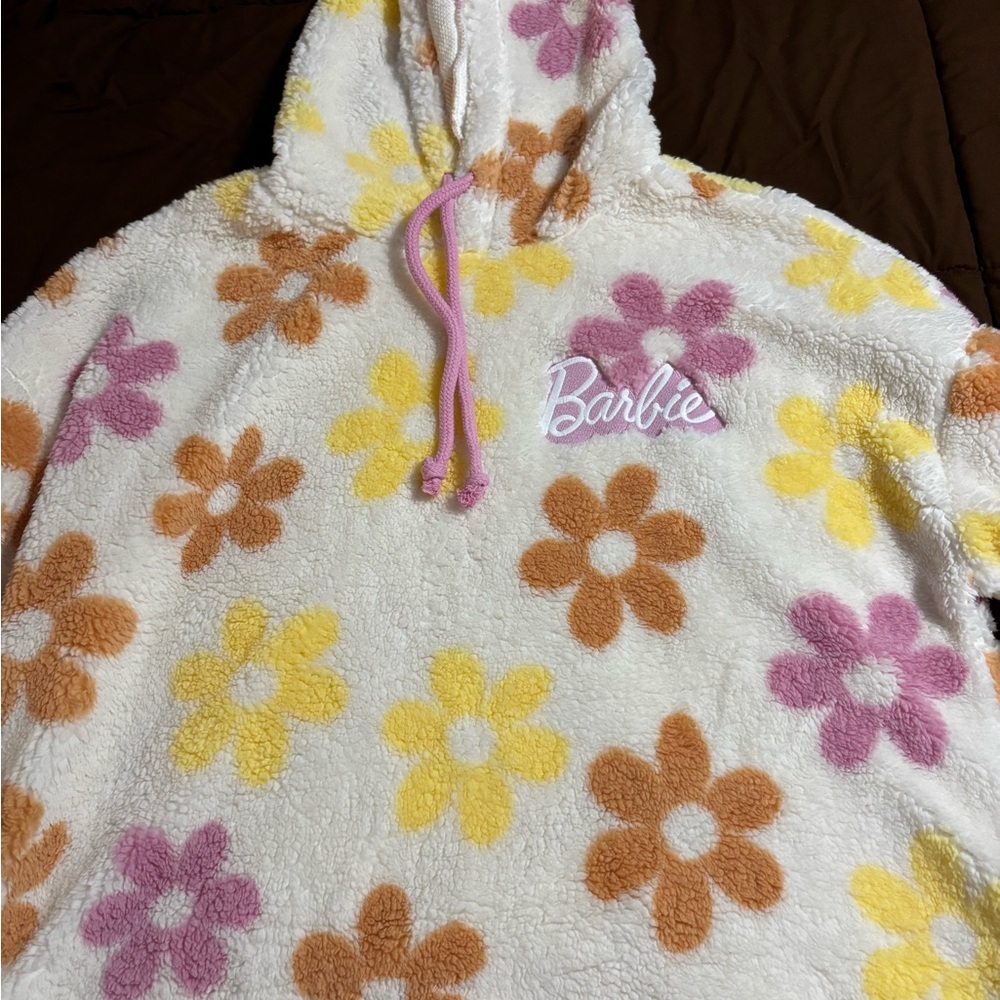 Grayson Threads Floral Sherpa Hoodie
